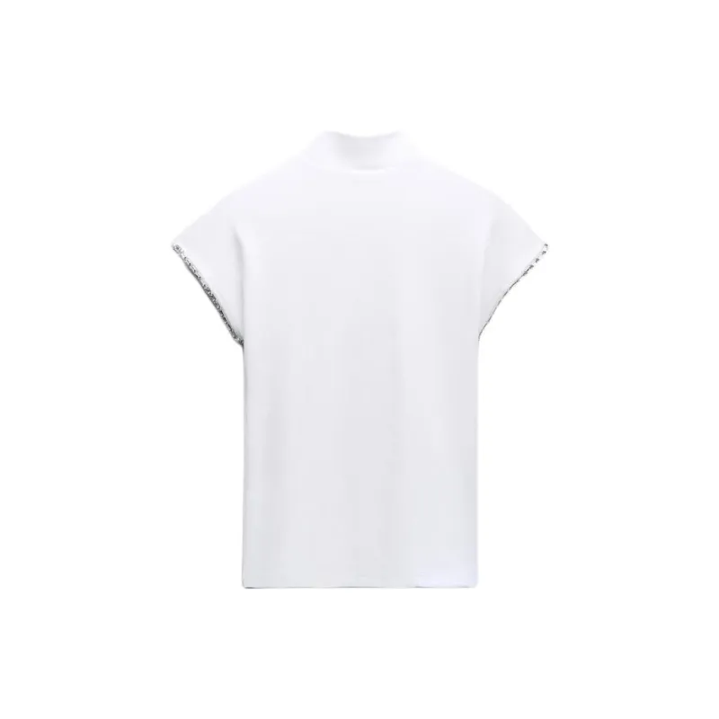 ZARA T-Shirt Women's Frosted White-1