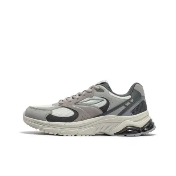 361° Wear resistant And Lightweight Low Top Casual Running Shoes Men's Gray