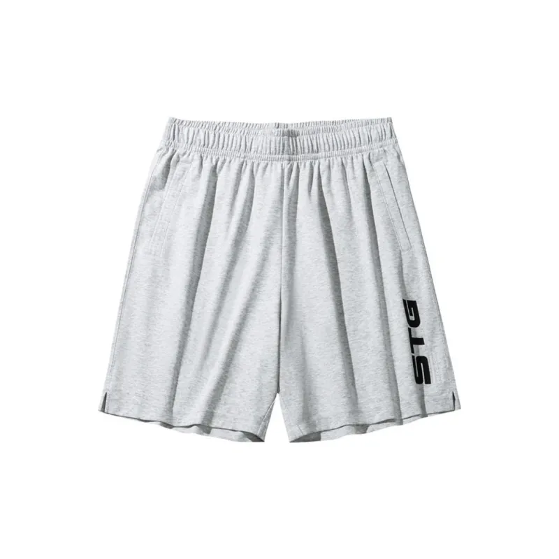 Anta Basketball Collection Casual Shorts Men's Gray Heather Gray-0