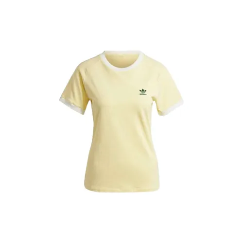 Adidas Originals VRCT T-Shirts Women's Near Yellow