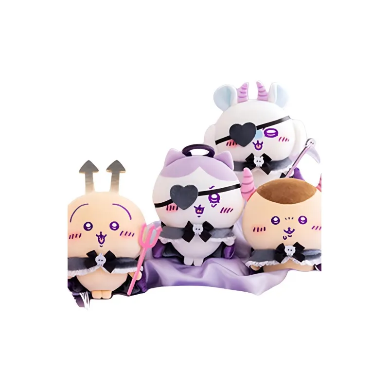 Chiikawa Angel And Demon Collection Dolls Plush Doll Small Size Tall-4