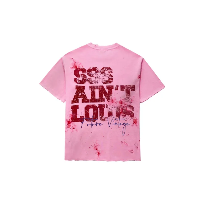 SSSAINT LOUIS T Shirt Unisex Pink-1
