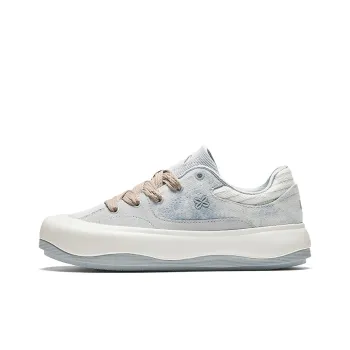 Anta Donut Lightweight Low-Top Skateboard Shoes Women's Cloud Gray