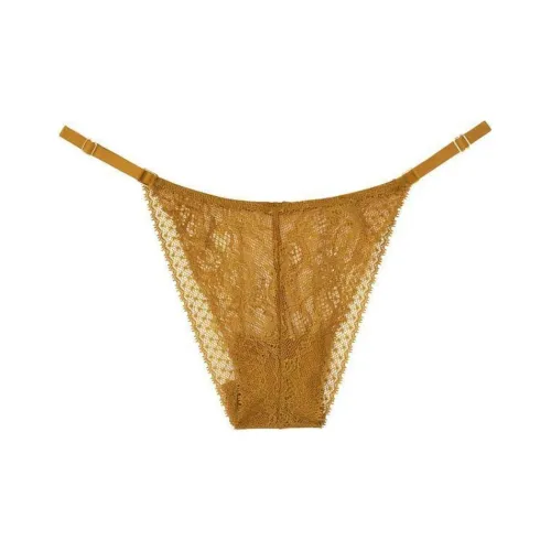 Victoria's Secret VERY SEXY Underpants Women's 1 Pack Olive Yellow