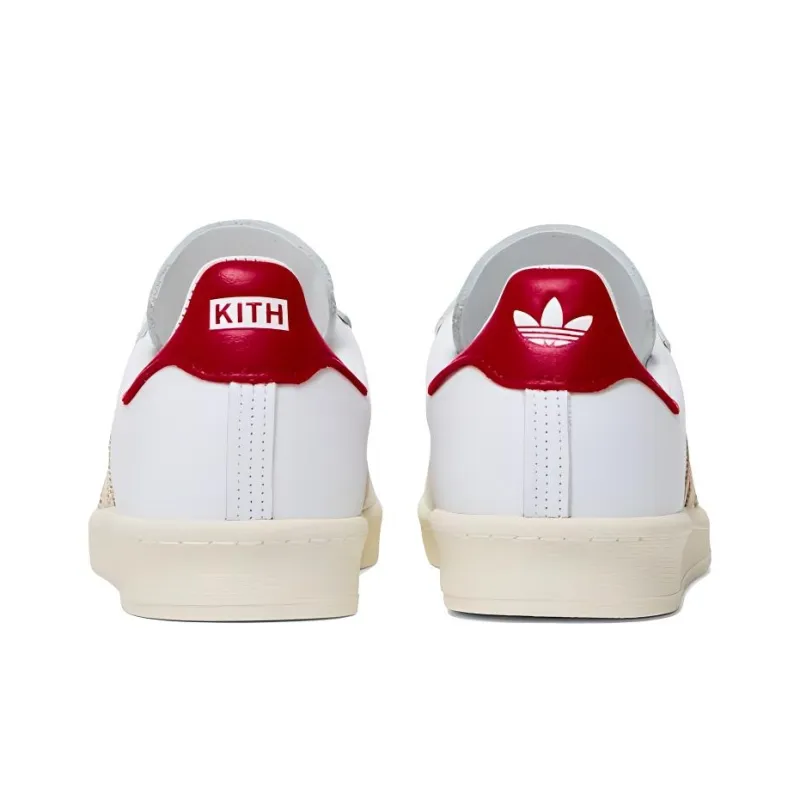 Adidas Campus 80s Kith Classics White Red-3
