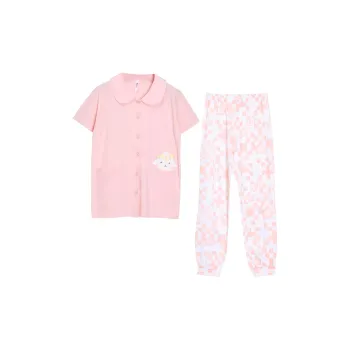 Red Beans At Home Pajama Set Women's