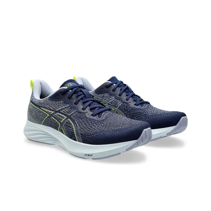Asics Dynablast 4 Running Shoes Men Low-Top Gray Blue-1