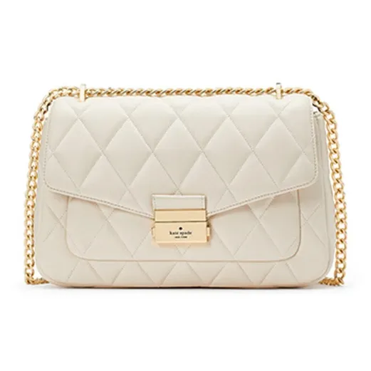 Kate Spade Cow Leather Crossbody Bag, Shoulder Bag Women's White-0