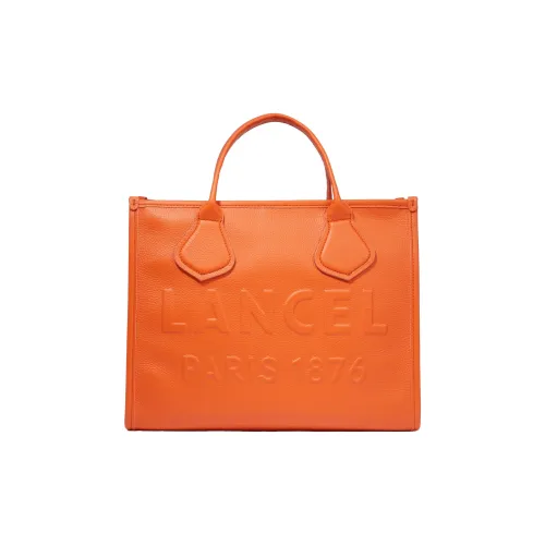 LANCEL Medium Jour De LANCEL Leather Tote Bag