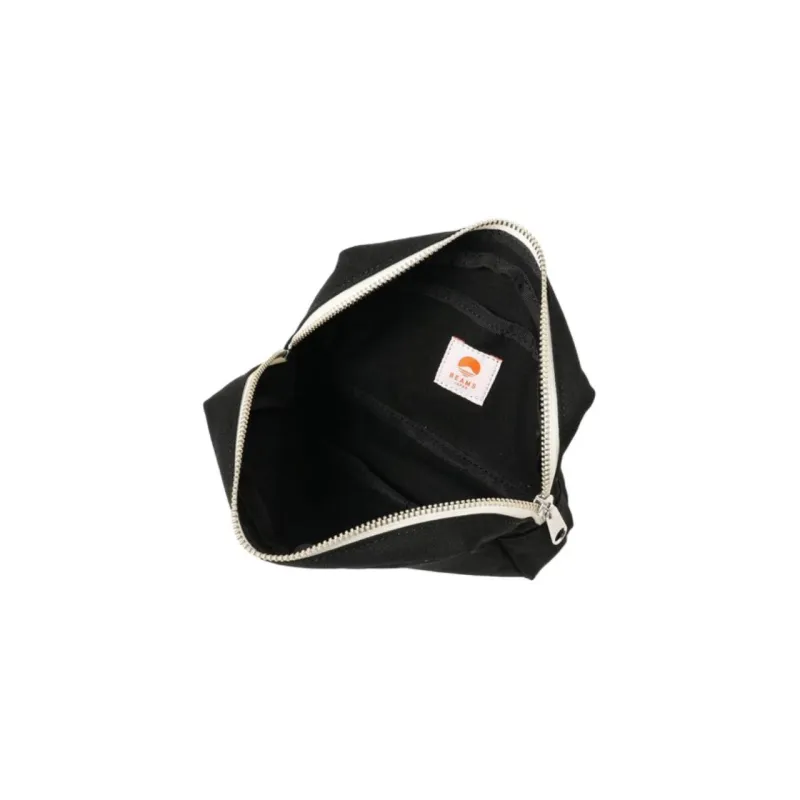 Beams × Evergreen Works Collaboration Cotton Storage Bag Unisex Black/Marine Blue/Orange-2