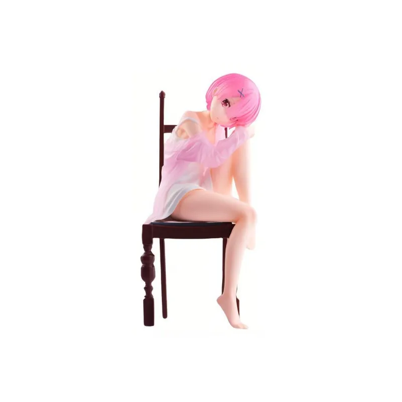 BANPRESTO Ram Glass Factory Relax Zero Starting Life In Another World Bonus Gifts 20cm-1