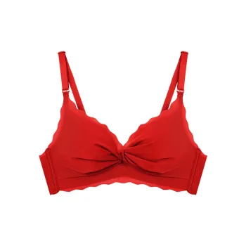 Flowers In Water Bra Women's Red