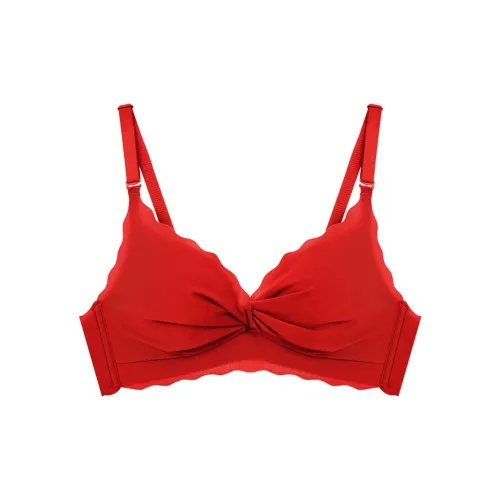 Flowers In Water Bra Women's Red