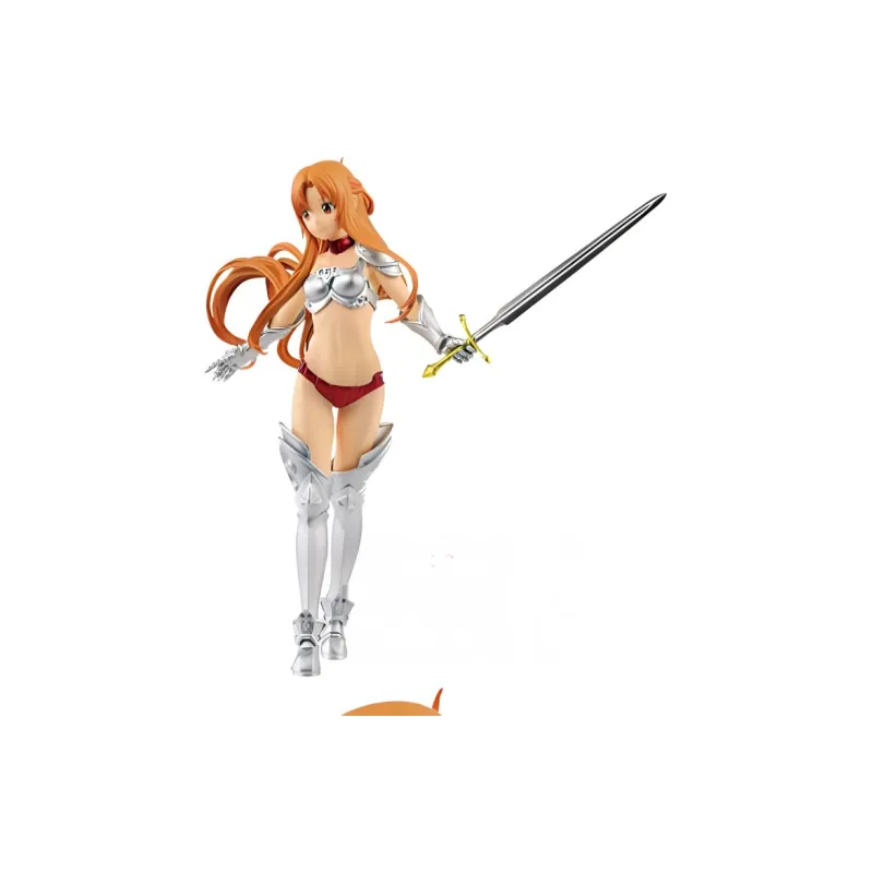 BANPRESTO Asuna/Kikuchi Asuna Glass Factory Sword Art Online Asuna Bikini Armor Ver. Scale Figures-3
