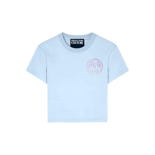 VERSACE JEANS COUTURE T-Shirts Women's Blue