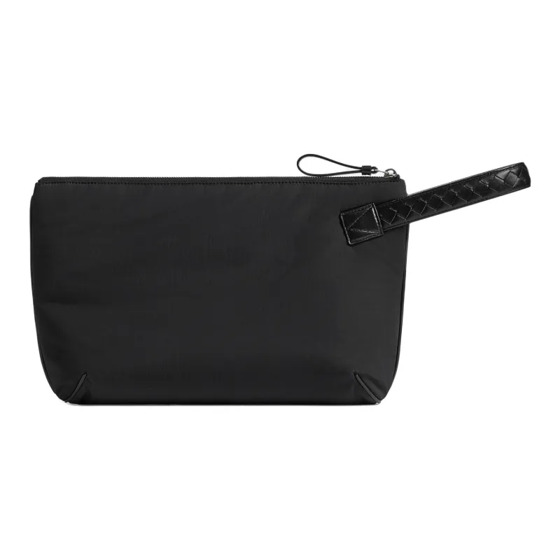 Bottega Veneta Polyamide Clutch Men's Black-1