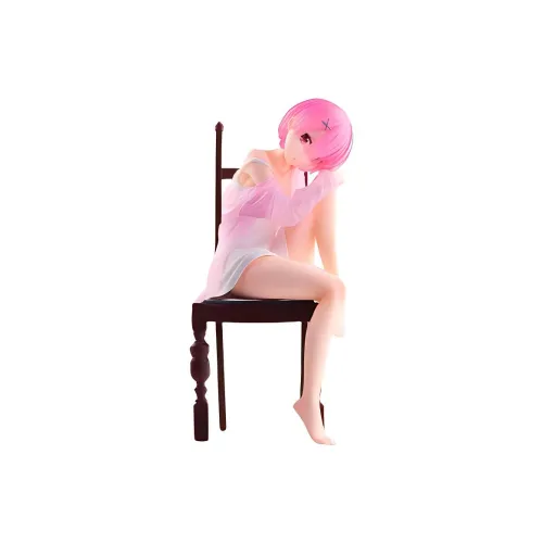 BANPRESTO Ram Glass Factory Relax Zero Starting Life In Another World Bonus Gifts 20cm