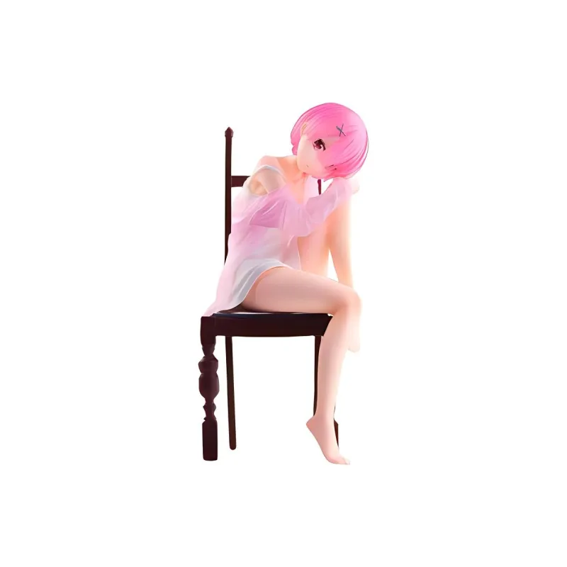 BANPRESTO Ram Glass Factory Relax Zero Starting Life In Another World Bonus Gifts 20cm-0