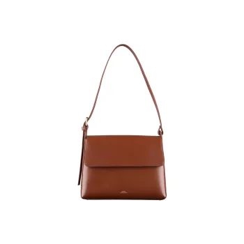 A.P.C Virginie Leather Shoulder Bag