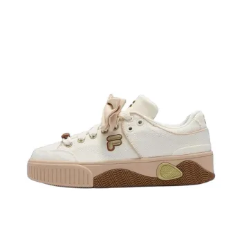 FILA FUSION STACK Anti-Slip Wear-Resistant Low-Top Casual Shoes Women's Early Snow