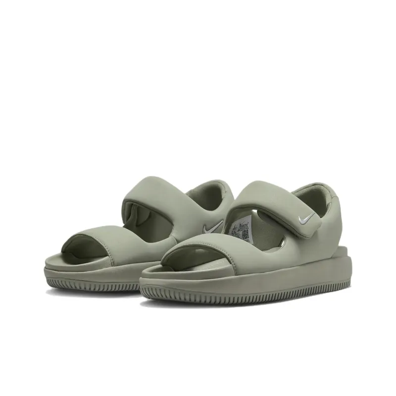 Nike Calm Sandal Light Army Metallic Silver Women's-2