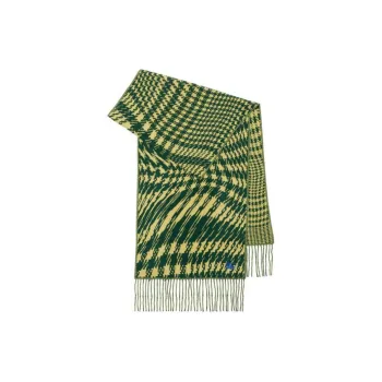 Burberry Houndstooth Warped Scarf