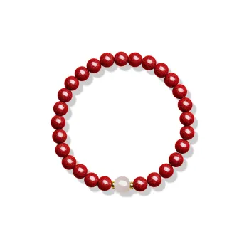 Moon Jewelry Cinnabar Bracelets Women's