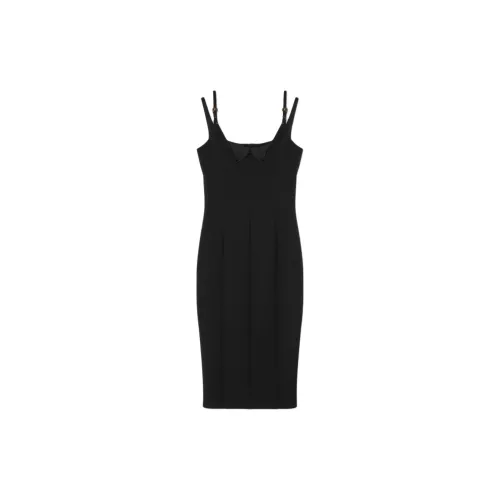 VERSACE JEANS COUTURE Slip Dresses Women's Black