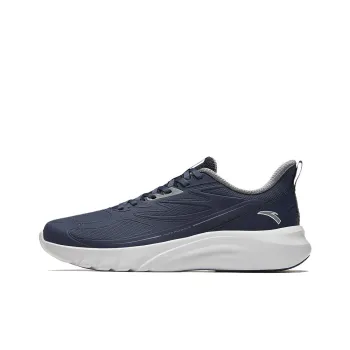 Anta Anti-Slip Wear-Resistant Low-Top Casual Running Shoes Men's Gray Black