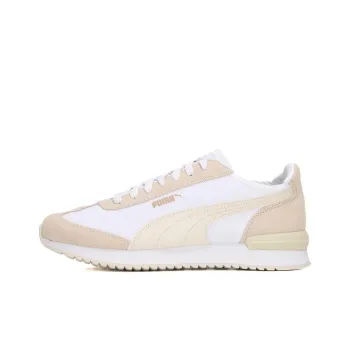 PUMA R78 Anti Slip Wear Resistant Low Top Casual Running Shoes Unisex Ecru