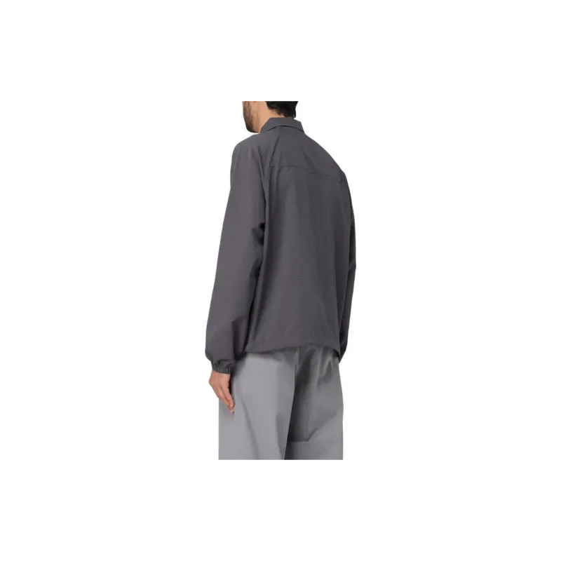 ROA Logo Detailed Checked Shirt-1