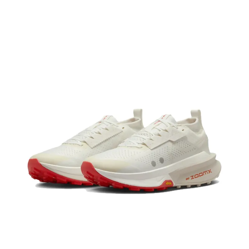 Nike ZoomX Zegama 2 Sail Picante Red Metallic Platinum Phantom-2