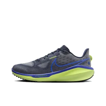 Nike Air Zoom Vomero 17 Anti Slip And Wear Resistant Breathable Low Top Casual Running Shoes Men's Black Blue