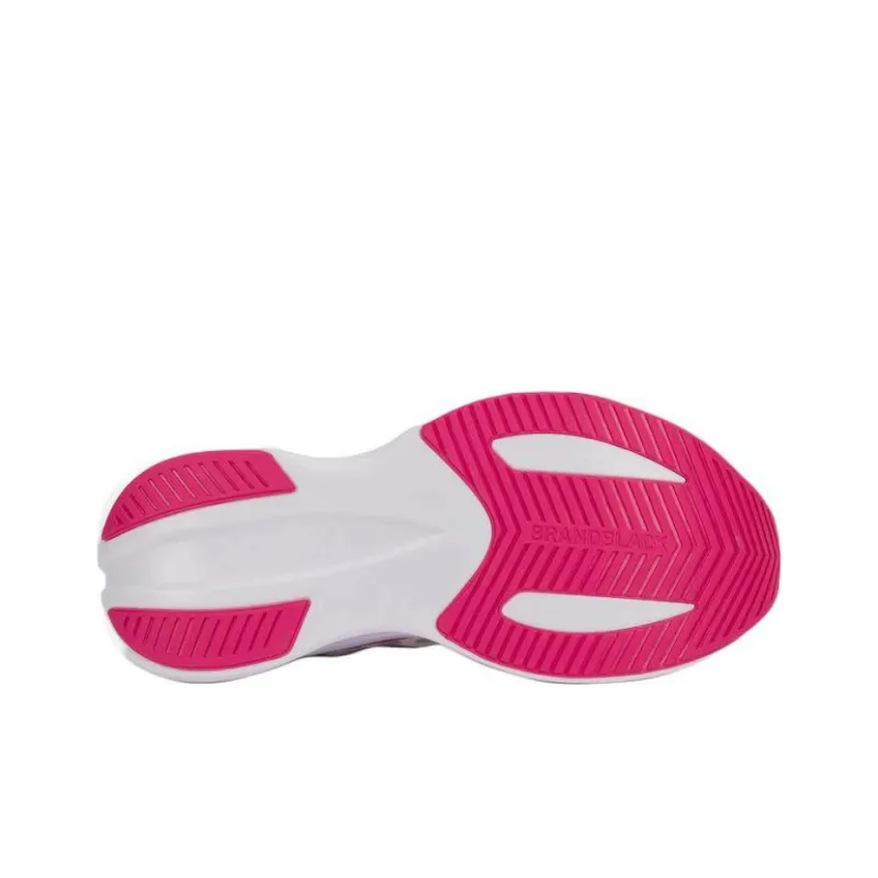 BRANDBLACK Kaiju Low-Top Running Shoes Women's Pink White-5