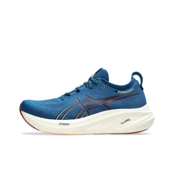 Asics GEL-NIMBUS 26 Running Shoes Men Low-Top Dark Blue