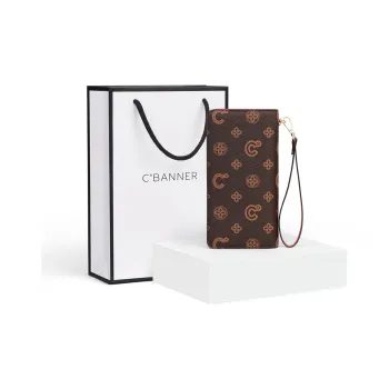 C°BANNER Synthetic Leather Wallet Clutch Storage Bag Women's