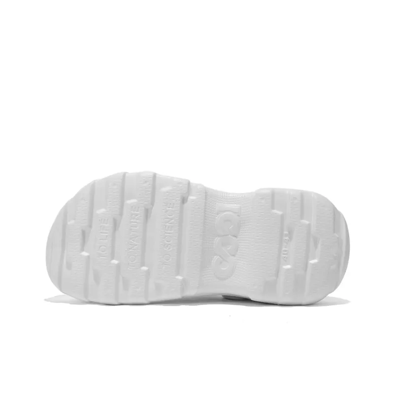 Cool Trend Series Clogs Men's Feather White-5