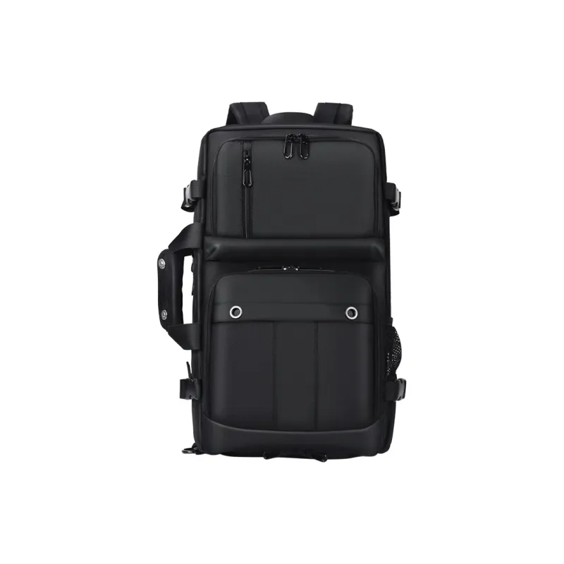TGURU Oxford Travel Bag Luggage Bag Travel Bag One Shoulder Handbag Crossbody Bag Backpack Large Size Men's Black-13