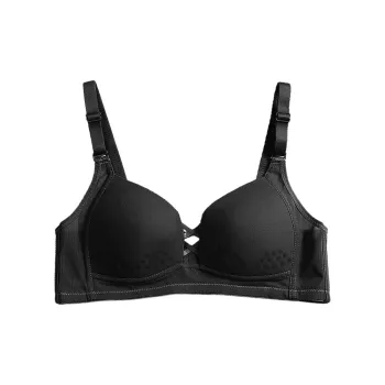 Flowers In Water Bra Women's Black