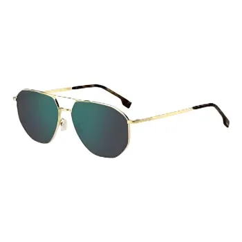 HUGO BOSS   Aviator Sunglasses Men's Gold