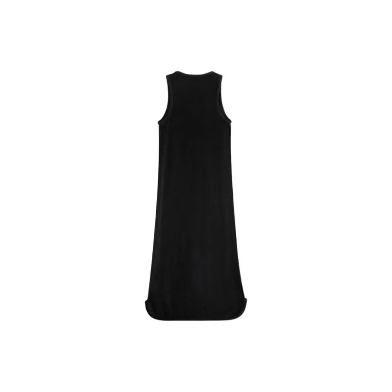 JIL SANDER SS24 Sleeveless Dress Women's Black-1