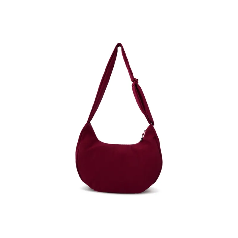 Reebok Fabric Crescent Moon Bag Shoulder Bag Medium Size Unisex Burgundy/Apricot/Matcha/Fuchsia/Black-8