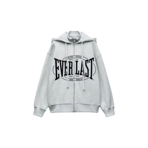 Everlast X ZARA Sweatshirts Women's Marbled Gray