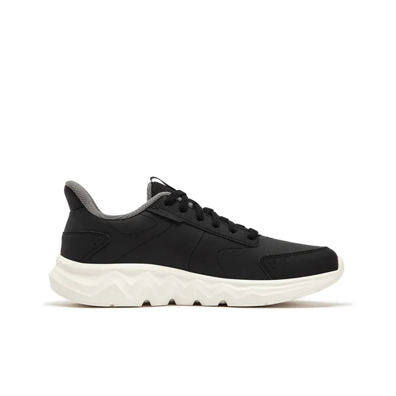 361° Cushioning Wear-Resistant Low-Top Casual Running Shoes Men's Black Gray-1