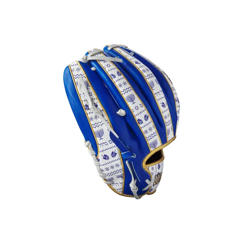 Wilson Baseball Gloves Catcher's Glove PU Polyurethane Unisex Blue-1