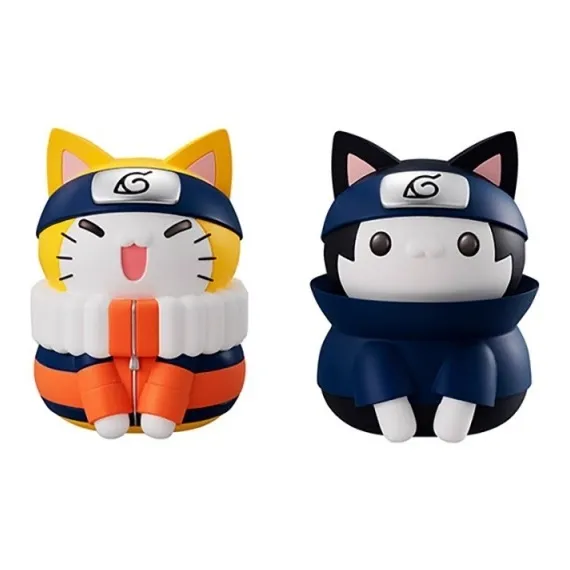 MegaHouse Sasuke Uchiha Big Cat Collection Naruto Chibi Figures 10cm-1