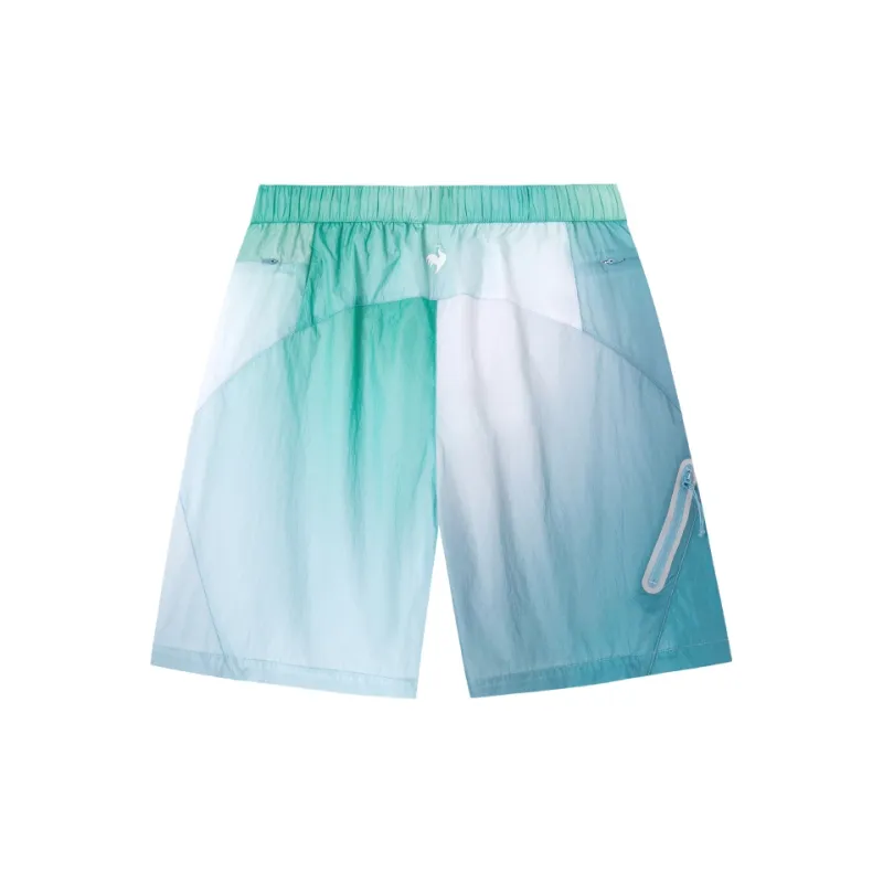 Le Coq Sportif Casual Shorts Men's Gray Blue-1