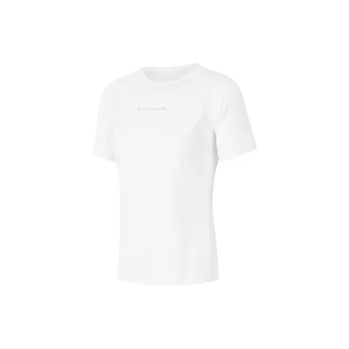 Skechers T-Shirts Women's Bright White