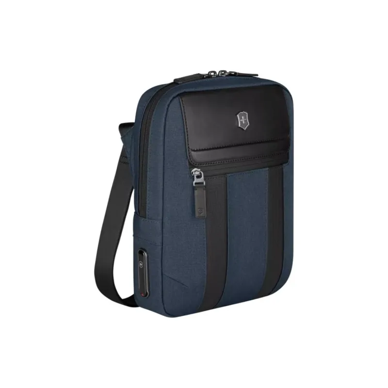 VICTORINOX Polyester Crossbody Bag Shoulder Bag Men's Blue Black-4