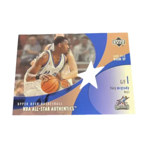 UPPER DECK 2002 All Star Jerseys Materials Ball Star Cards. Sports Cards 1 Pc